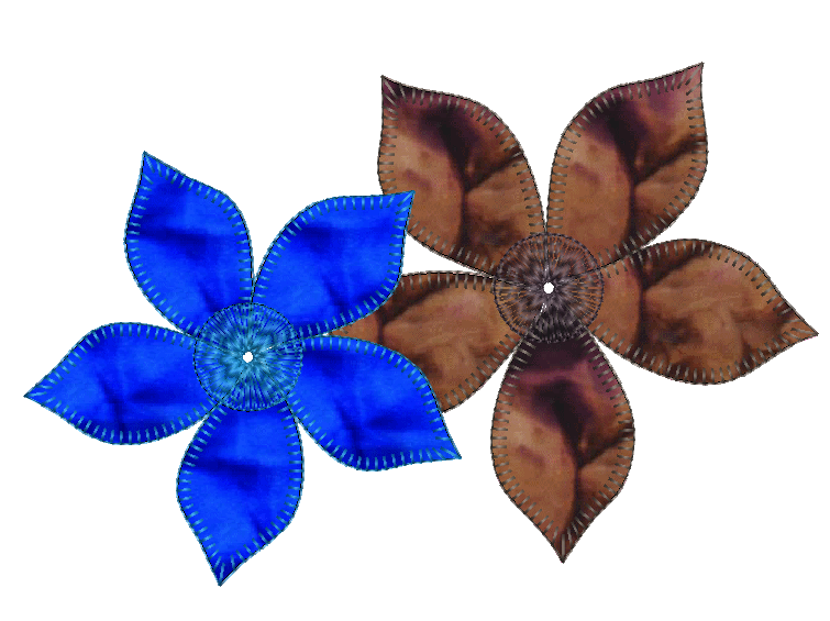 APPLIQUE FLOWERS RANDOM