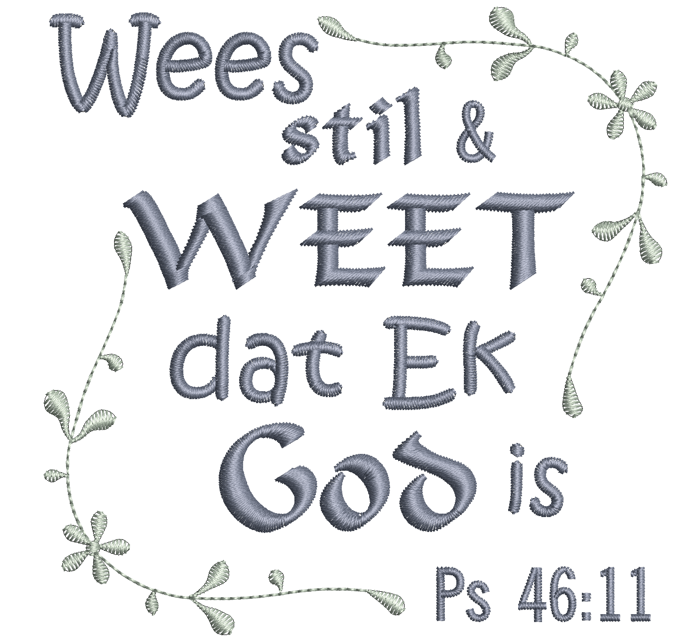 (Single) WEES STIL & WEET