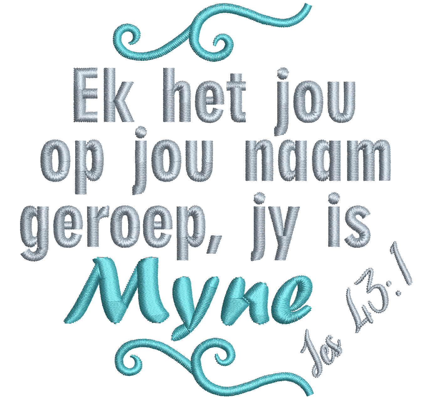 (Single) EK HET JOU OP JOU NAAM GEROEP