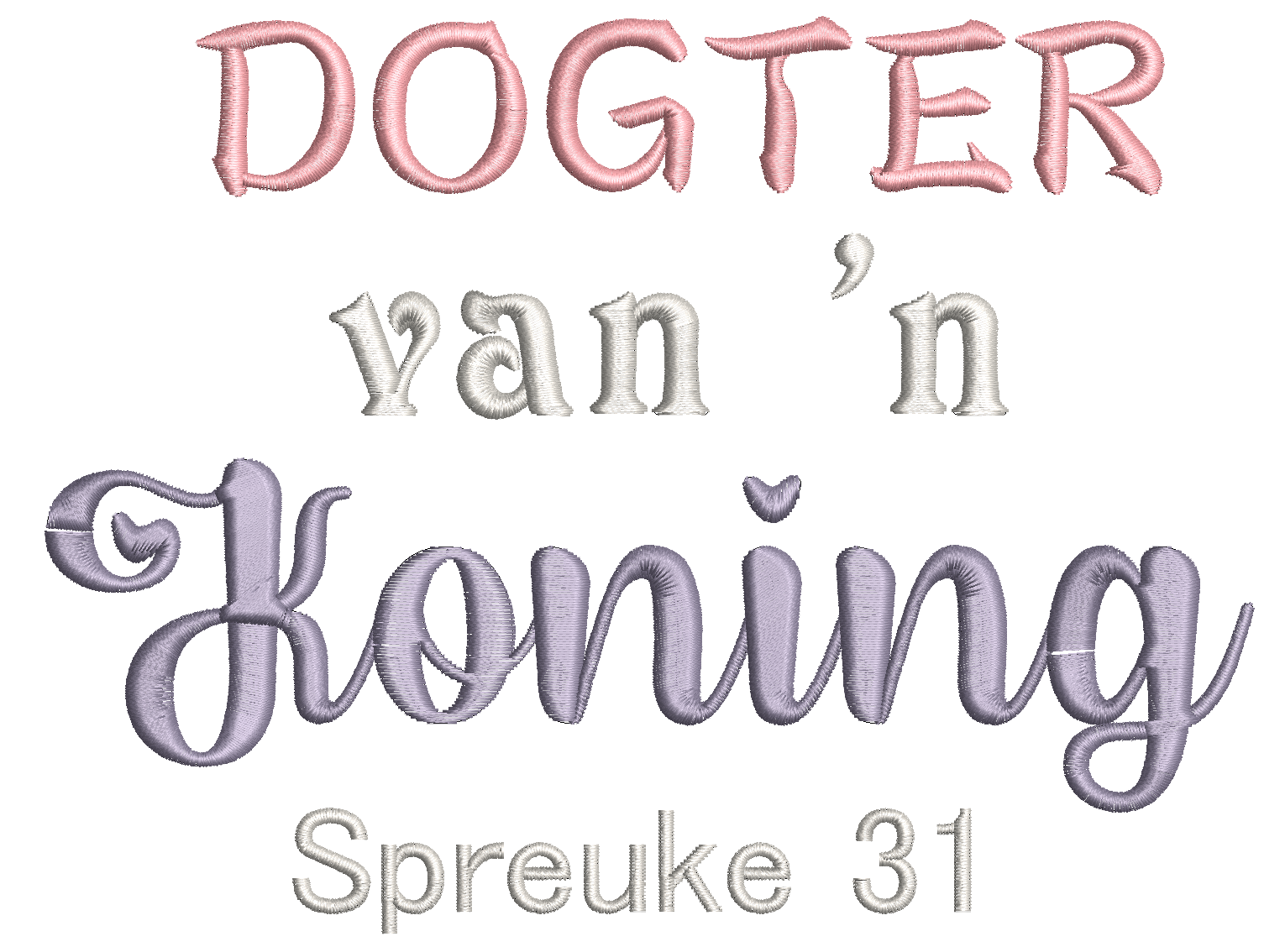 (Single) DOGTER VAN 'N KONING