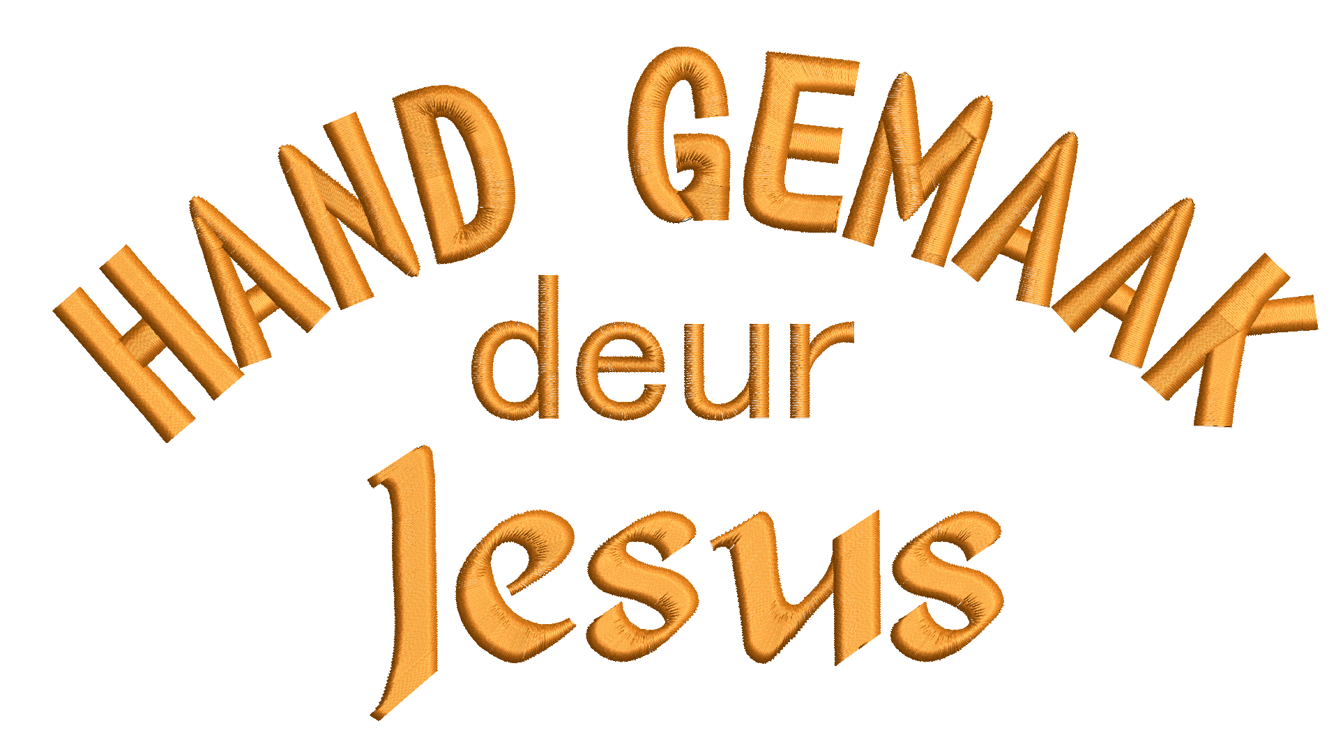 (Single) HANDGEMAAK DEUR JESUS