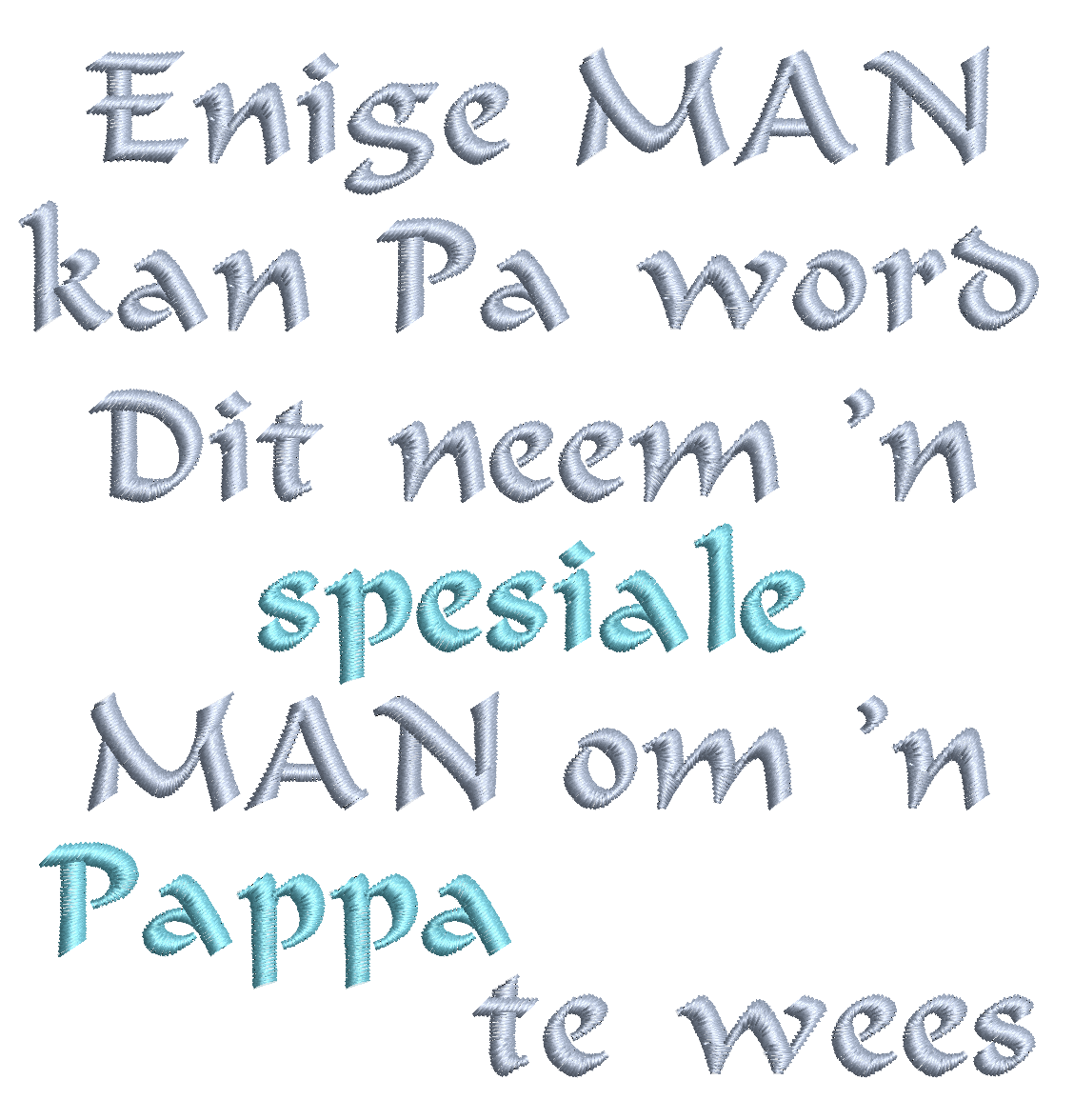 (Single) ENIGE MAN KAN PA WORD