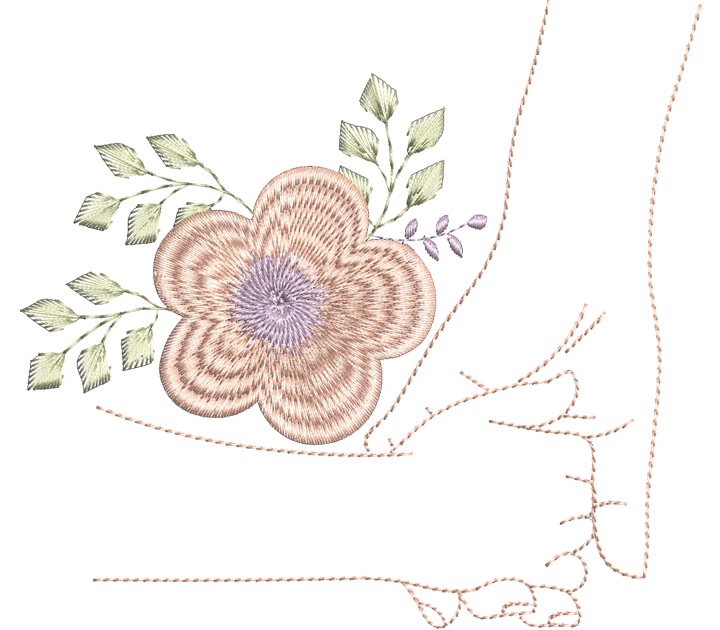 (Single) MOTHER AND CHILD HAND