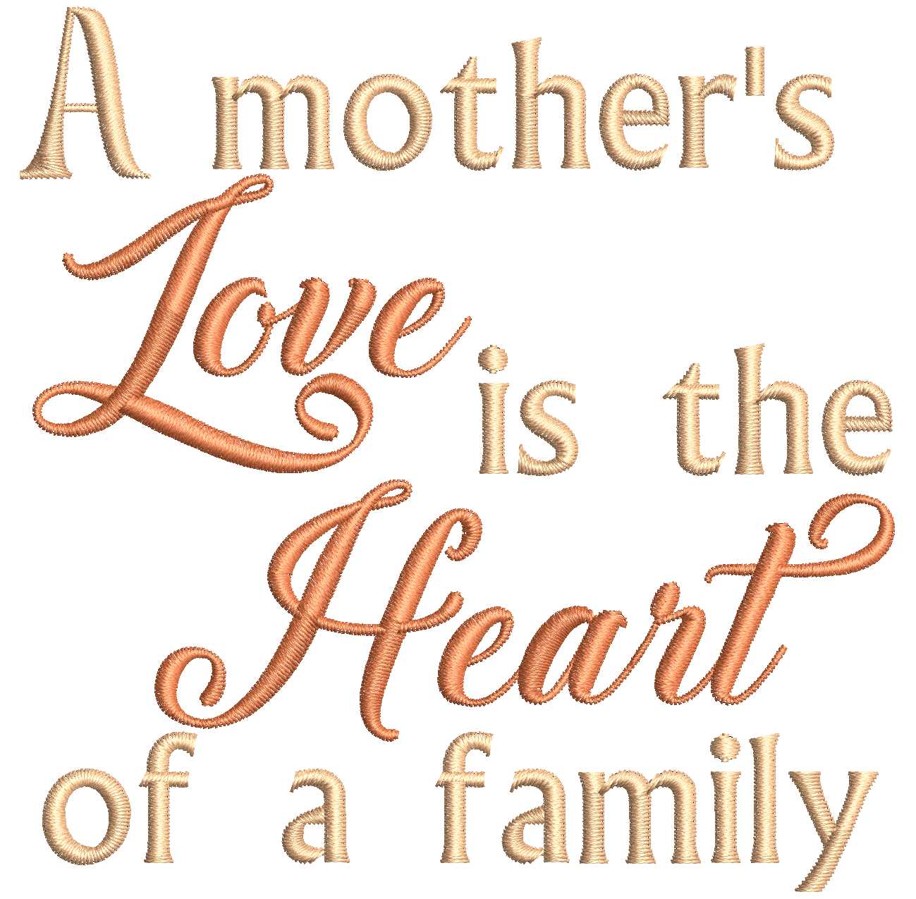 (Single) MOTHER'S LOVE IS THE HEART