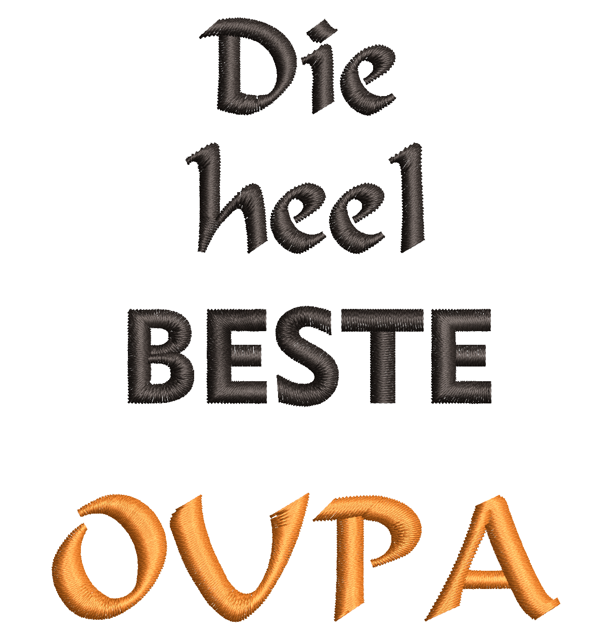 (Single) DIE HEEL BESTE OUPA