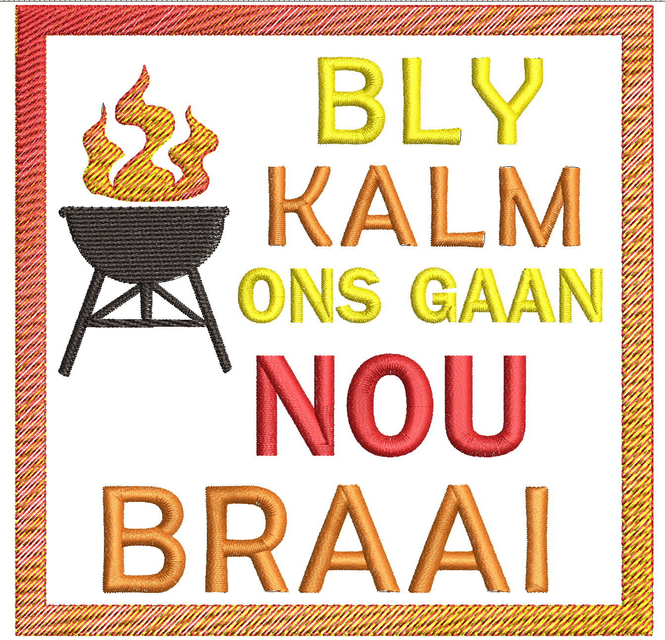 (Single) BLY KALM ONS GAAN NOU BRAAI