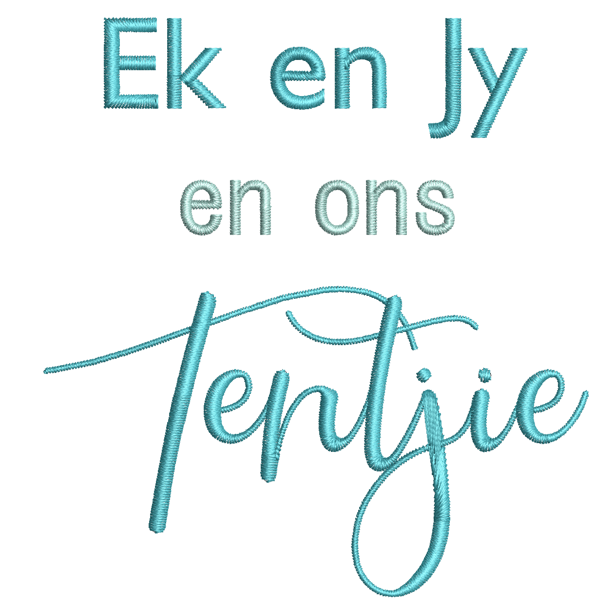(Single) EK EN JY EN ONS TENTJIE