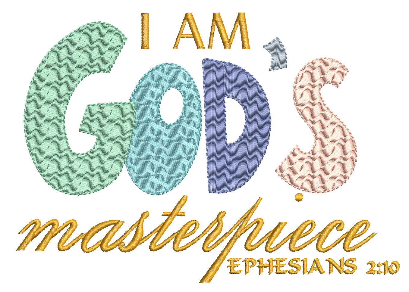 (Single) I AM GOD'S MASTERPIECE