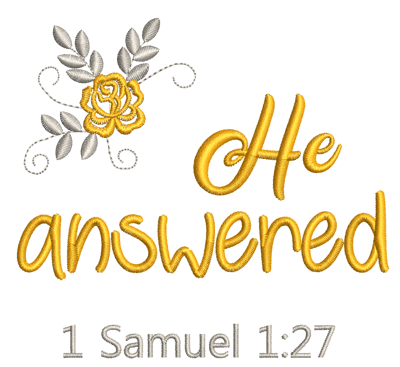 (Single) HE ANSWERED