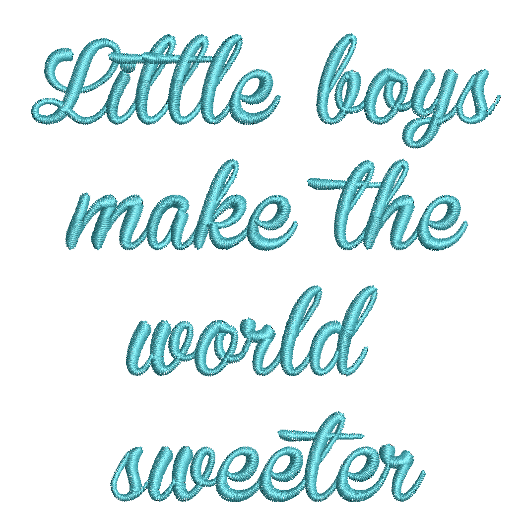 (Single) LITTLE BOYS MAKE THE WORLD SWEETER