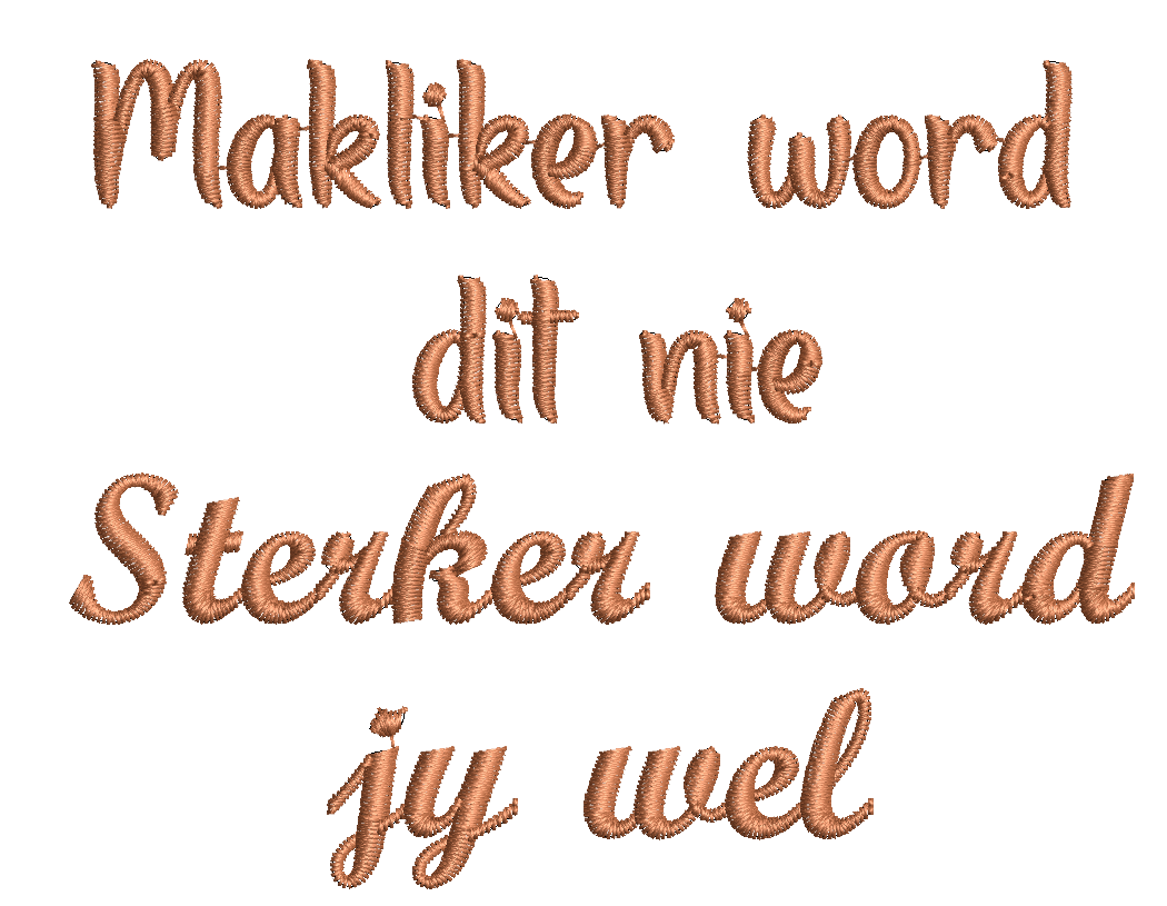 (Single) MAKLIKER WORD DIT NIE