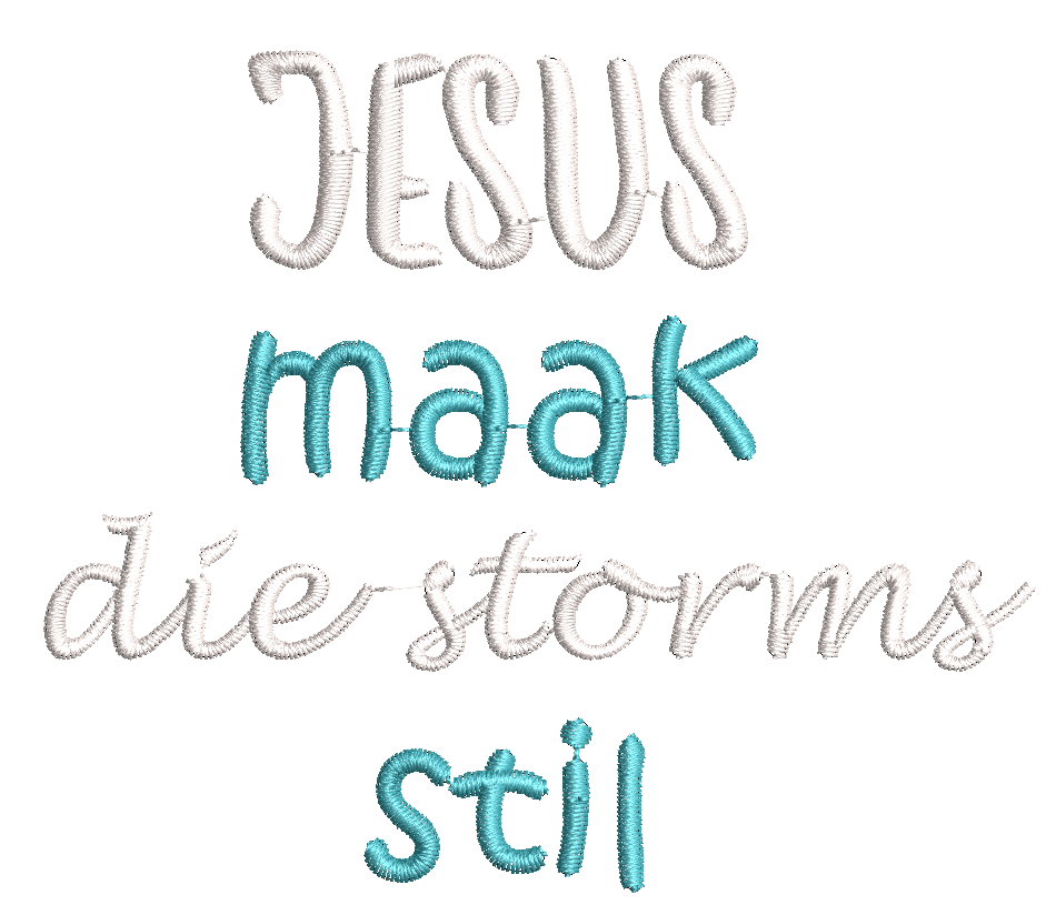 (Single) JESUS MAAK DIE STORMS STIL