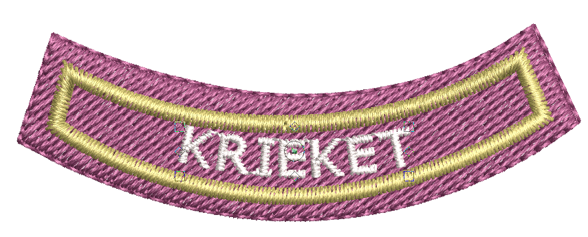 (Single) KRIEKET WAPENTJIE